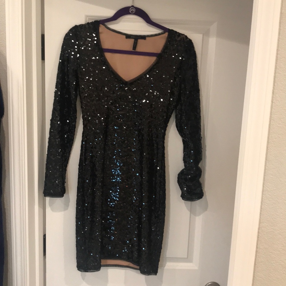 Black sequin BCBG dress!